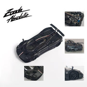 Pagani Zonda Full Carbon with Italia Strips (Open Hood, Engine Visible), 1:64 Scale — image 1