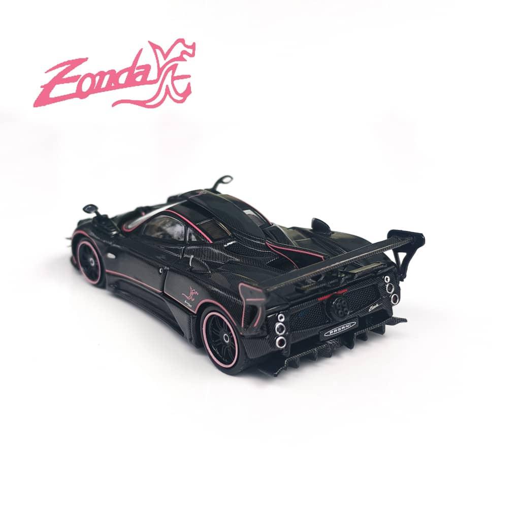 Pagani Zonda Full Carbon with Pink Line (Open Hood, Engine Visible), 1:64 Scale (Copy) — image 3