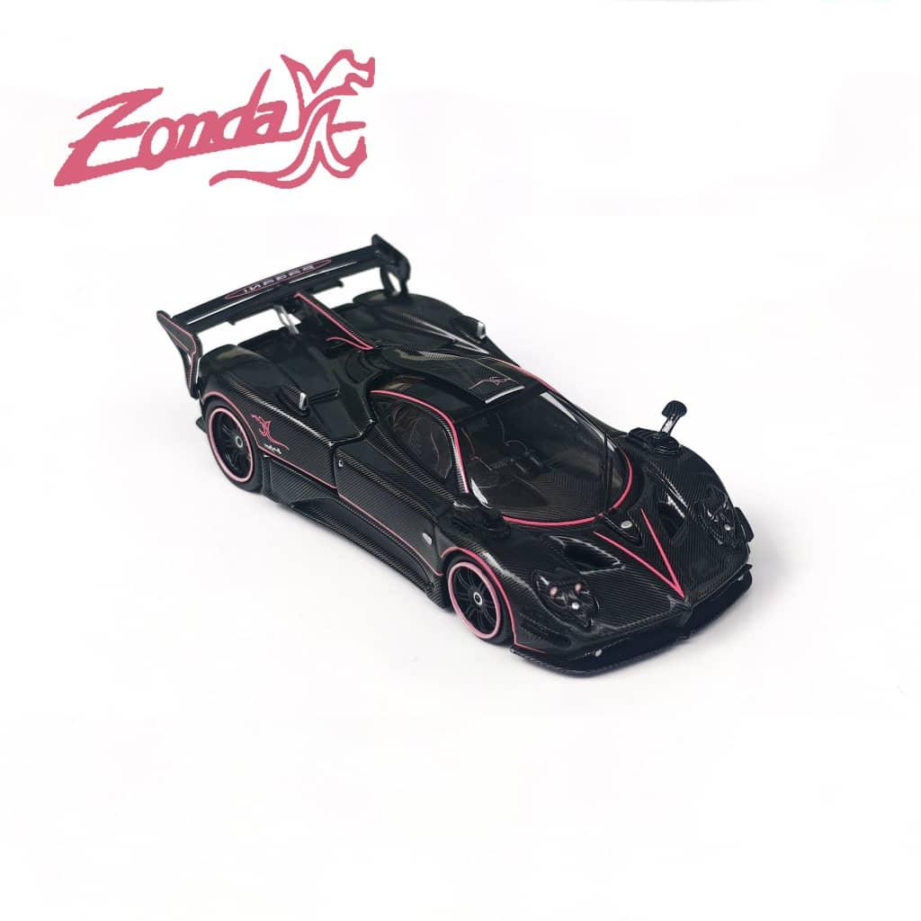 Pagani Zonda Full Carbon with Pink Line (Open Hood, Engine Visible), 1:64 Scale (Copy) — image 4