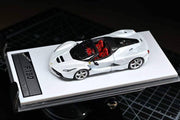 *PRE-ORDER* Laferrari Aperta (F150) Bianco, 1:64 Scale (White) — image 1