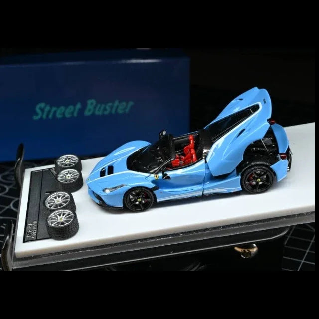 *PRE-ORDER* Laferrari Aperta (F150) Baby Blue, 1:64 Scale — image 2