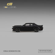 *PRE-ORDER* Dodge Demon 170, 1:64 Scale (Matte Black) — image 3