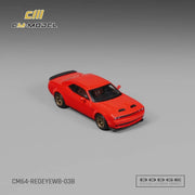 *PRE-ORDER* Dodge Challenger SRT Hellcat Redeye Widebody Torred Clearcoat, 1:64 Scale — image 6