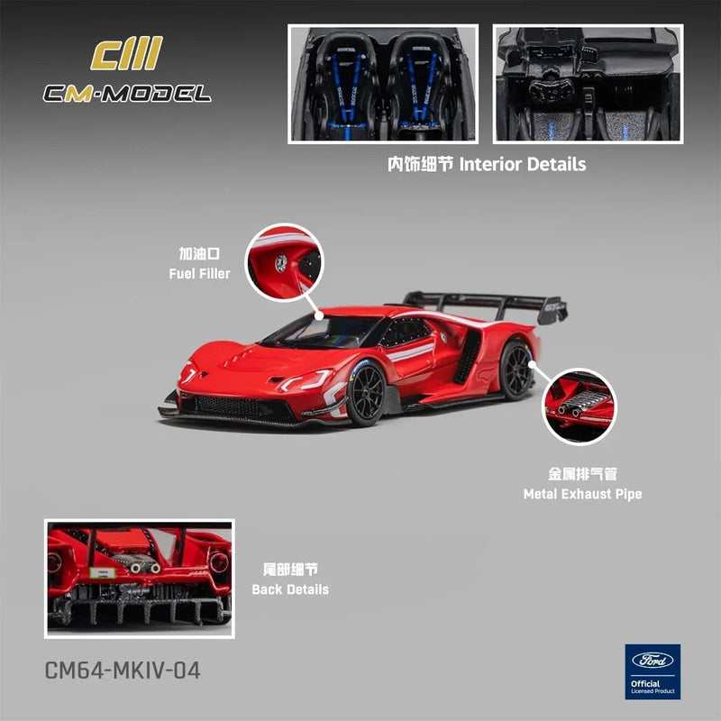 *PRE-ORDER* Ford GT Mk IV Rangoon, 1:64 Scale (Red) — image 1