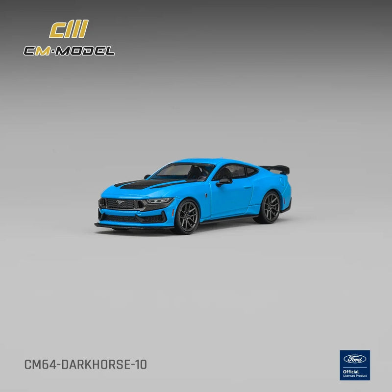 *PRE-ORDER* Ford Darkhorse Grabber Blue with Black Roof Stripes, 1:64 Scale — image 2