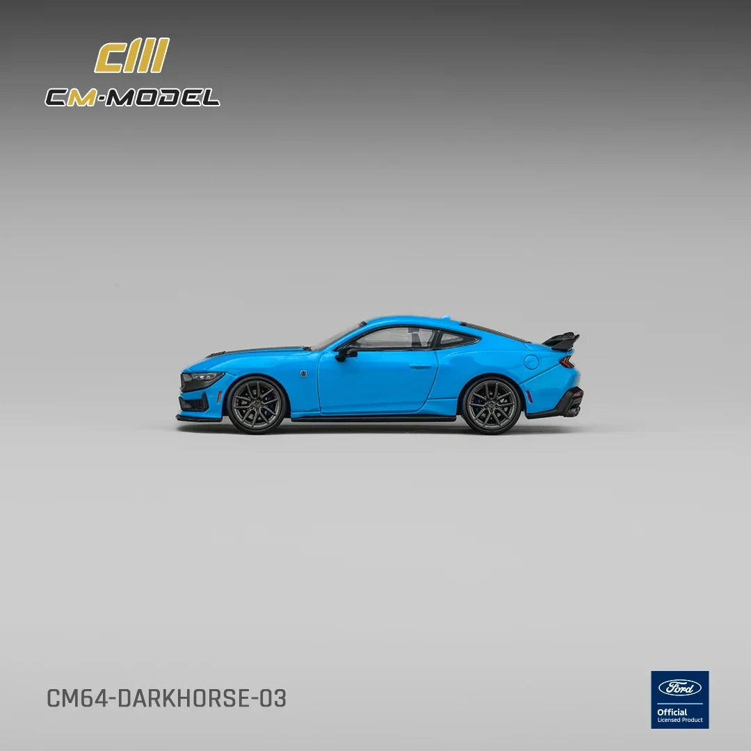 *PRE-ORDER* Ford Darkhorse Grabber Blue with Black Roof Stripes, 1:64 Scale — image 3
