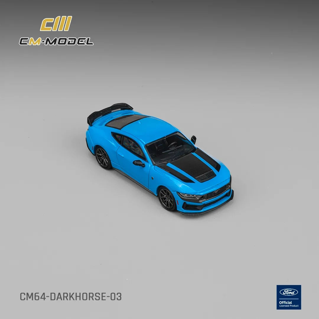 *PRE-ORDER* Ford Darkhorse Grabber Blue with Black Roof Stripes, 1:64 Scale — image 6