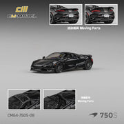*PRE-ORDER* McLaren 750S Spider Onyx, 1:64 Scale (Black) — image 1