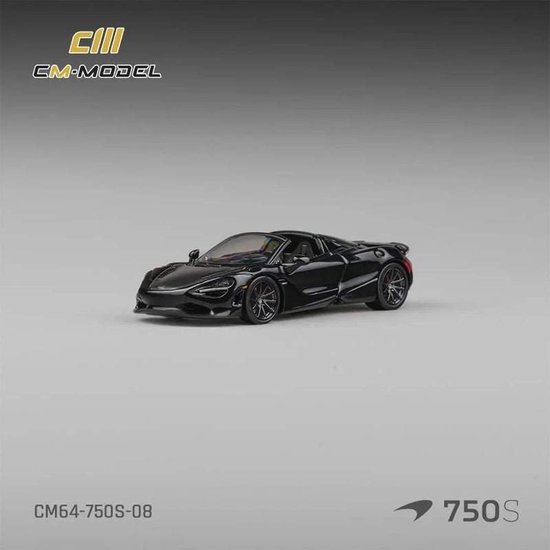 *PRE-ORDER* McLaren 750S Spider Onyx, 1:64 Scale (Black) — image 2