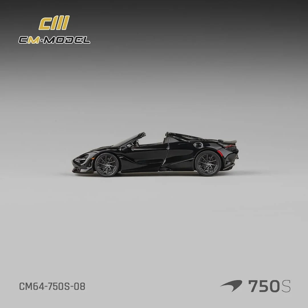 *PRE-ORDER* McLaren 750S Spider Onyx, 1:64 Scale (Black) — image 3