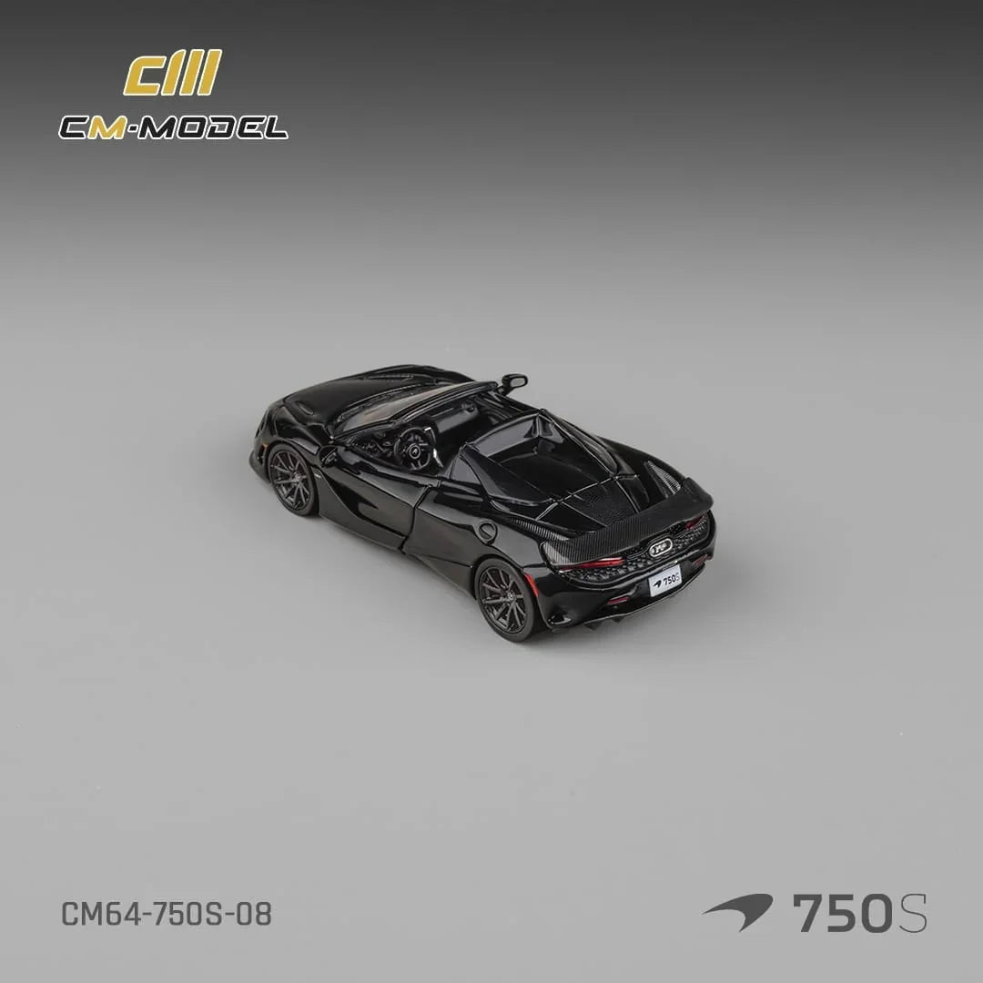 *PRE-ORDER* McLaren 750S Spider Onyx, 1:64 Scale (Black) — image 4