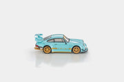*PRE-ORDER* Porsche diecast RWB 930 GT Wing Tiffany Blue (Chance of Chase Car), 1:64 Scale — image 3