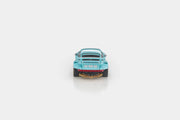 *PRE-ORDER* Porsche diecast RWB 930 GT Wing Tiffany Blue (Chance of Chase Car), 1:64 Scale — image 7