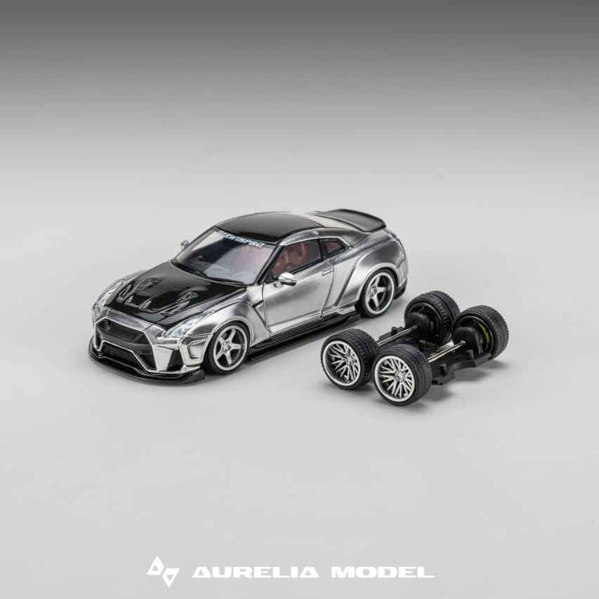 *PRE-ORDER* Darwin PRO R35 Lifetime Modified, 1:64 Scale (Liquid Metallic Silver) — image 1