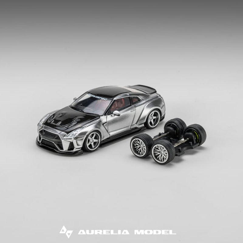 *PRE-ORDER* Darwin PRO R35 Lifetime Modified, 1:64 Scale (Liquid Metallic Silver) — image 1