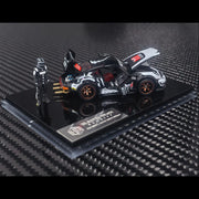 *PRE-ORDER* RWB930 GT Wing (Open-Engin & Rear Hoods+Doors, Visible Engine) Skeleton Dinosaur Livery with Figure, 1:64 Scale — image 6