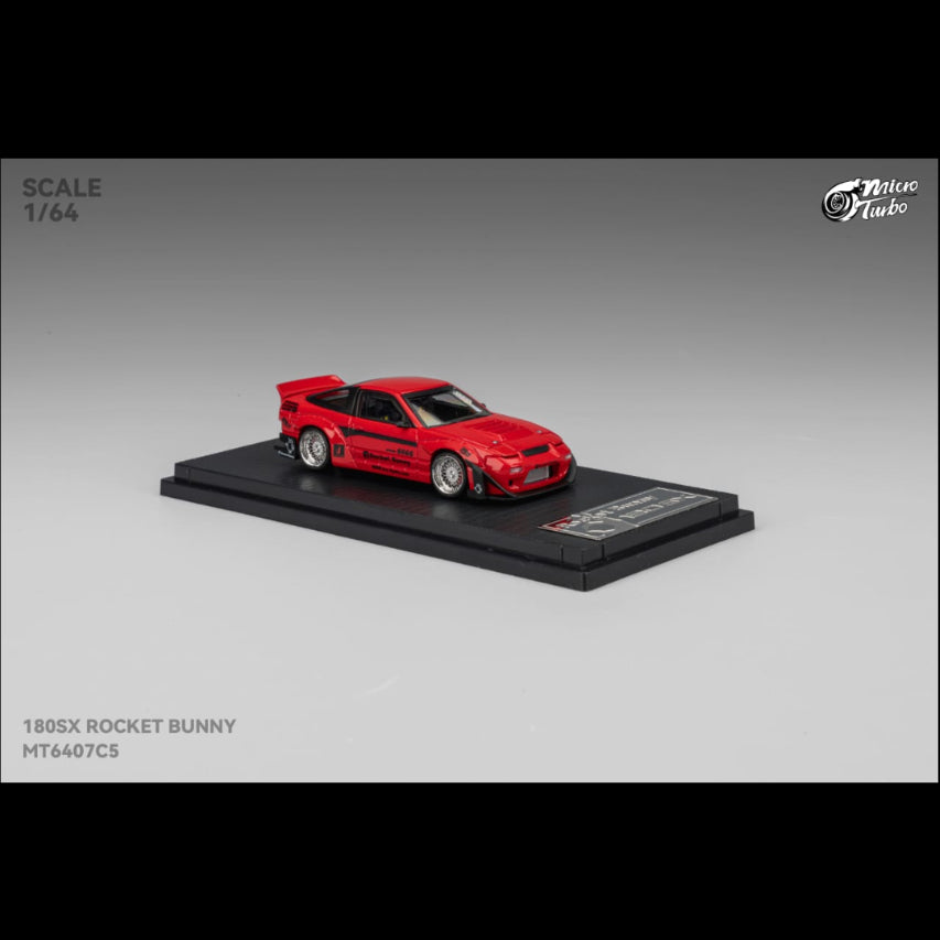 *PRE-ORDER* NISSAN S13 Silvia 180SX，Pandem Rocket Bunny Modified (Limited to 999pcs), 1:64 Scale — image 8