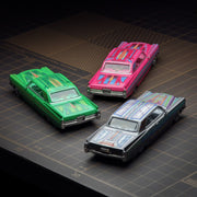 *PRE-ORDER* Cadillac DeVille Coupe Jump Car Silver ribbon with flowers 1964, 1:64 Scale — image 4