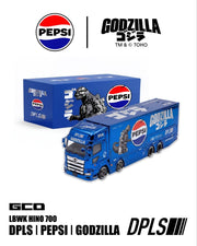 *HKTCS 2026* LBWK Hino Profia 700 Pepsi Godzilla's Chrome Blue livery, 1:64 Scale — image 2