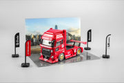 *HKTCS 2026* LB Trucks UD Quon Head with Hong Kong City Themed Accessories (Red livery) Limited to 299pcs, 1:64 Scale — image 2