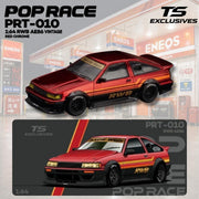 *PRE-ORDER* RWB AE86 - Chrome Vintage Red (Chance of Chase Car), 1:64 Scale — image 1
