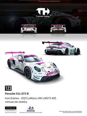 *PRE-ORDER* Porsche diecast 911 GT3 R Iron Dames - 2025 Lemans 24H LMGT3 #85, 1:64 Scale — image 1