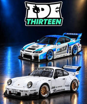 *IDE 2026* Porsche diecast RWB Kamiwaza (Limited 2000 pcs), 1:64 Scale (White) — image 2