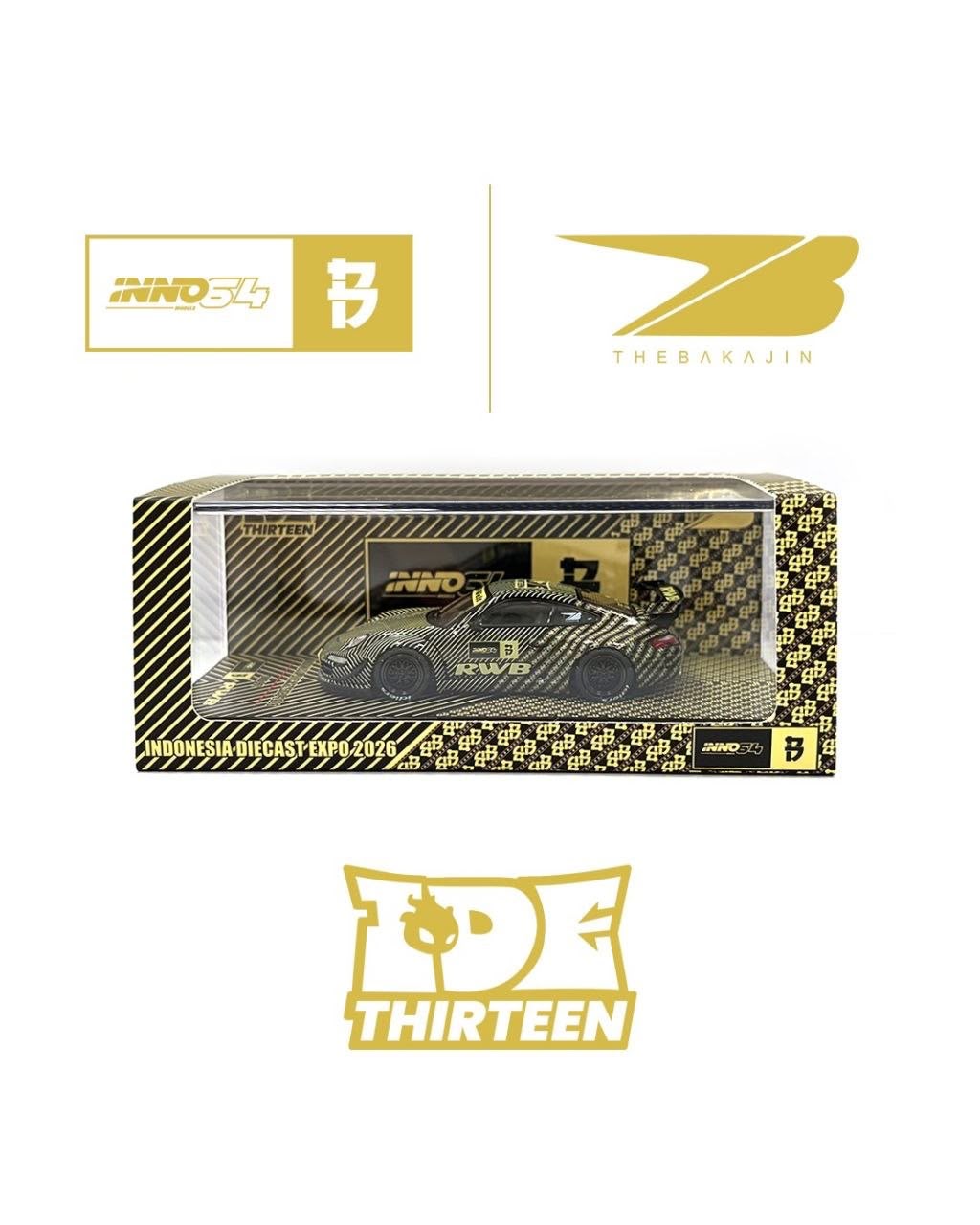 *IDE 2026* Porsche diecast RWB 997 (Limited of 3000pcs) Chance of Chase Car, 1:64 Scale — image 6