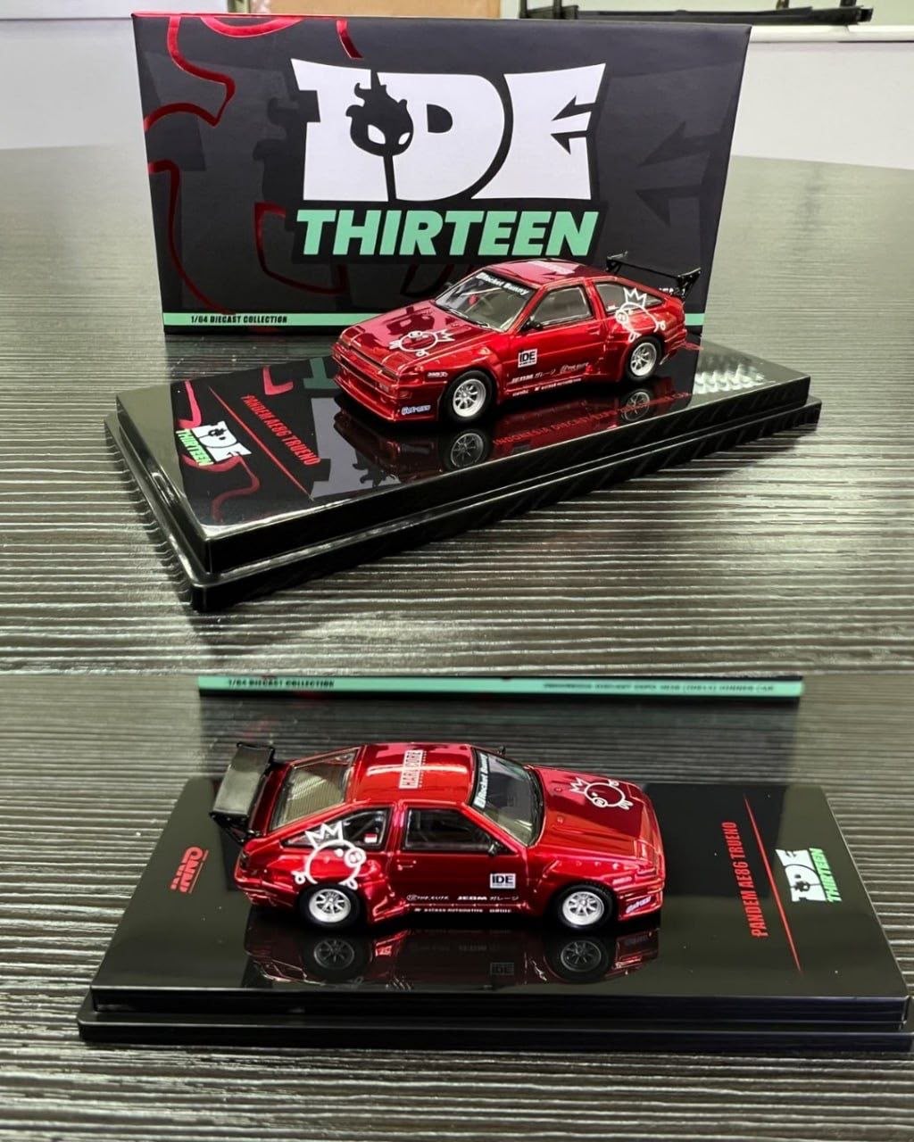 *IDE 2026* Pandem AE86 Trueno Metallic Red PandeM Livery (Welcome Dinner Car), 1:64 Scale — image 3