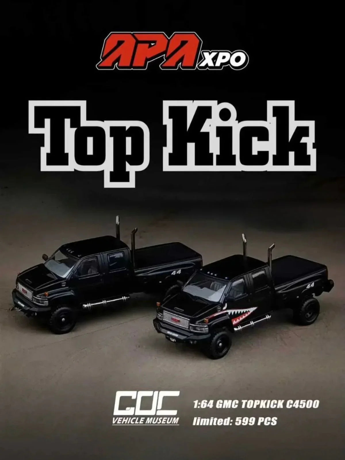 Top Kick C4500 Off-Road Version, 1:64 Scale (Black) — image 5