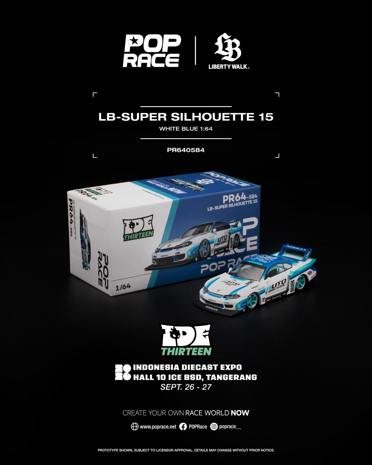 *IDE 2026* S15LB AutoFinnes (Limited 3000 pcs), 1:64 Scale — image 1