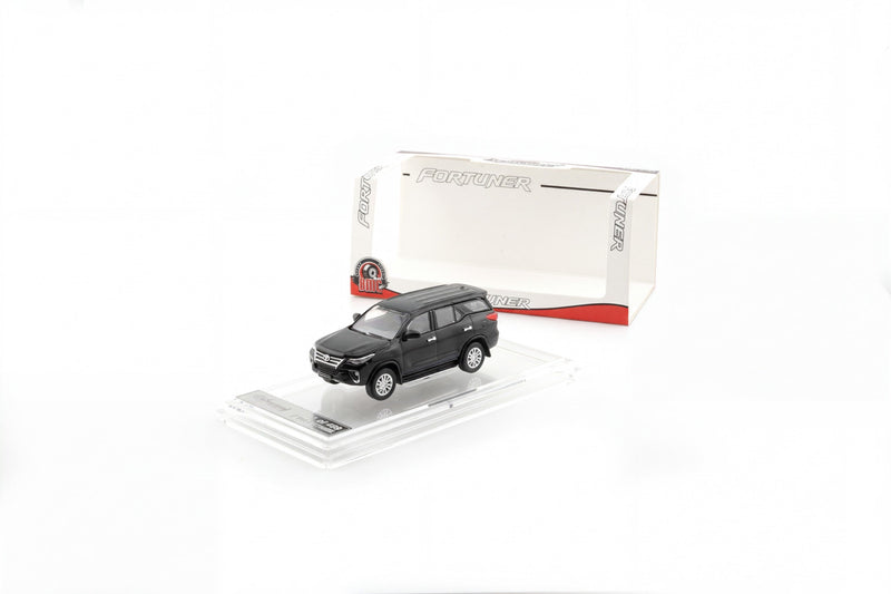 *PRE-ORDER* Diecast Toyota Fortuner (Limited to 499pcs) 2018, 1:64 Scale (Black) — image 1