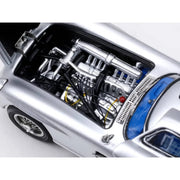 *PRE-ORDER*Mercedes-Benz 300 SLR Uhlenhaut Coupé (W196S) Silver with Blue Interior (Openable Doors, Hood & Visible Engine), 1:64 Scale — image 4