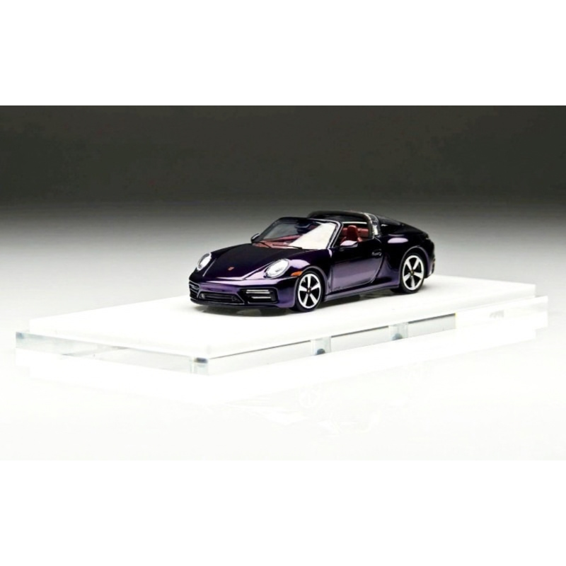 *PRE-ORDER* Porsche diecast 992 Targa, 1:64 Scale (Metallic Purple) — image 1