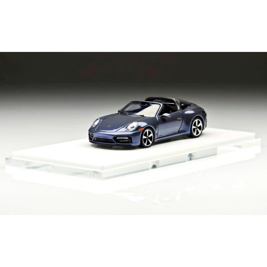 *PRE-ORDER* Porsche diecast 992 Targa, 1:64 Scale (Grey) — image 1