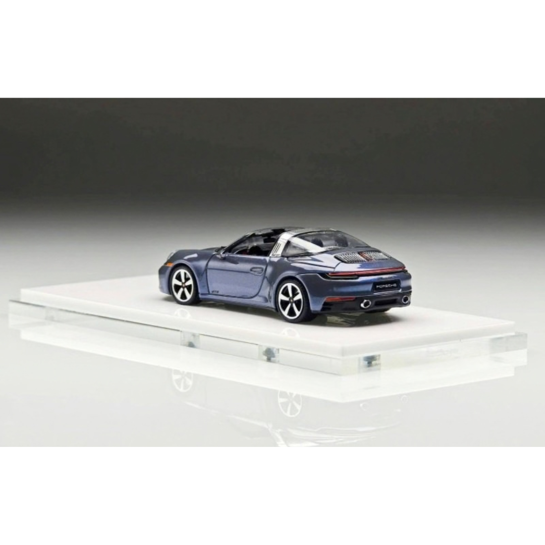 *PRE-ORDER* Porsche diecast 992 Targa, 1:64 Scale (Grey) — image 2