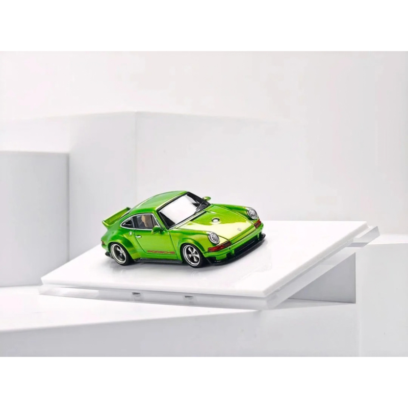 Porsche Singer DLS, 1:64 Scale (Metallic Apple Green) — image 2