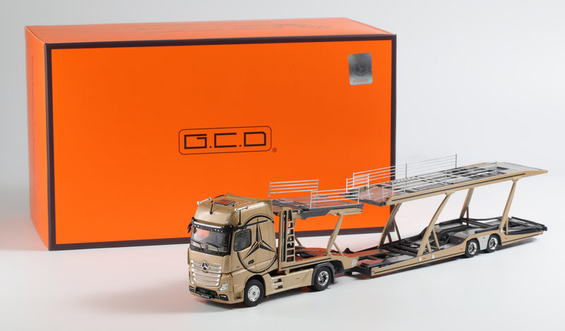 *PRE-ORDER* Mercedes-Benz Actros 2 Golden, 1:64 Scale — image 2