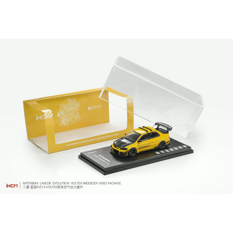 *Pre-Orders* Mitsubishi Licensed Products - Lancer GSR Evolution EVO IX, 1:64 Scale (Yellow) — image 1