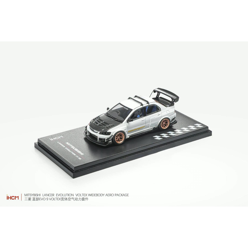 *Pre-Orders* Mitsubishi Licensed Products - Lancer GSR Evolution EVO IX, 1:64 Scale (White) — image 2