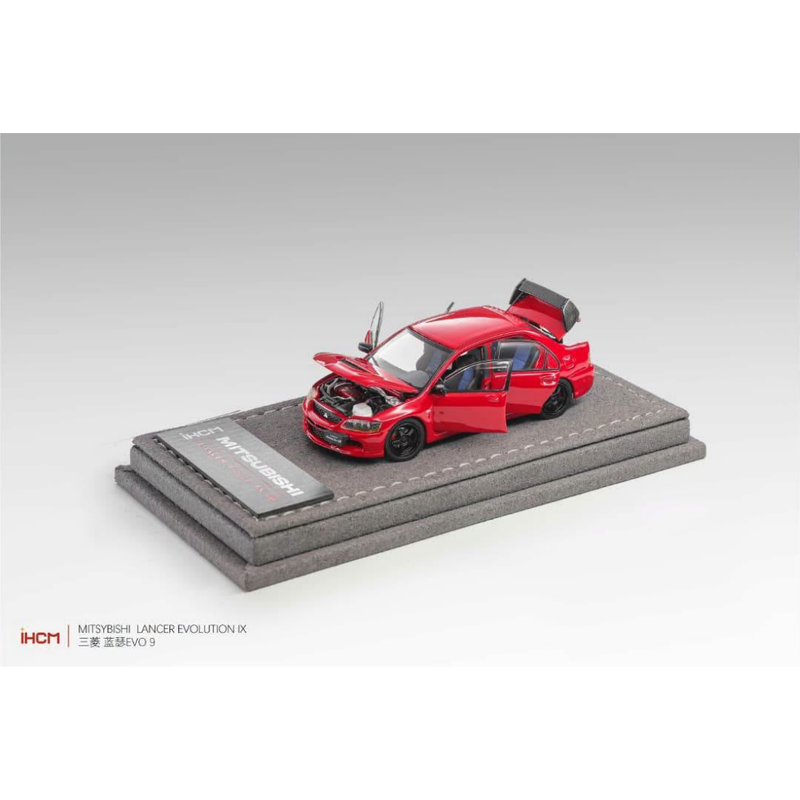 Mitsubishi Licensed Products - Lancer GSR Evolution EVO IX Rally, 1:64 Scale (Red) — image 2