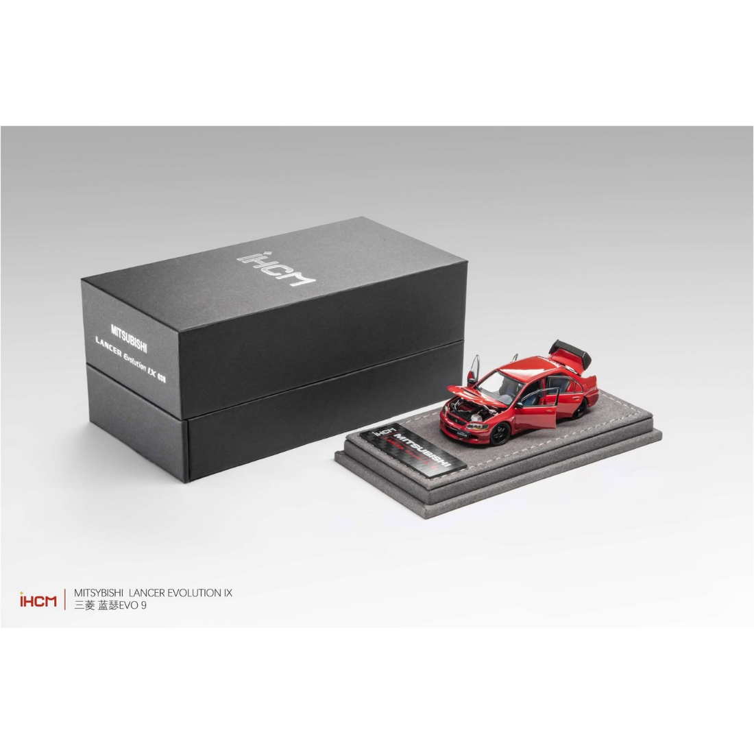 Mitsubishi Licensed Products - Lancer GSR Evolution EVO IX Rally, 1:64 Scale (Red) — image 4