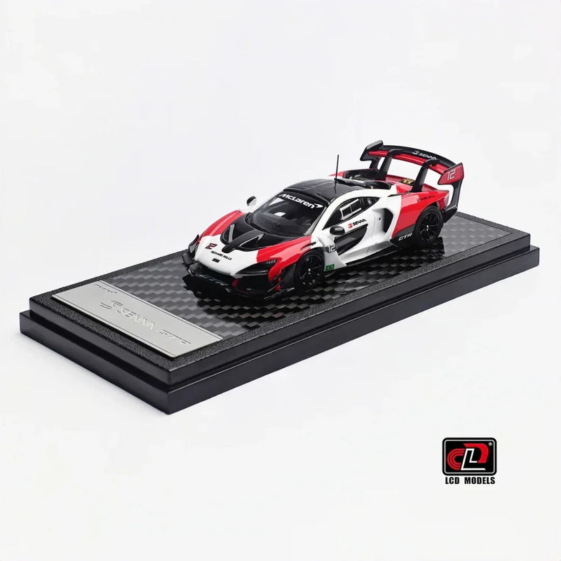 McLaren Senna GTR, 1:64 Scale (Red & white) — image 1