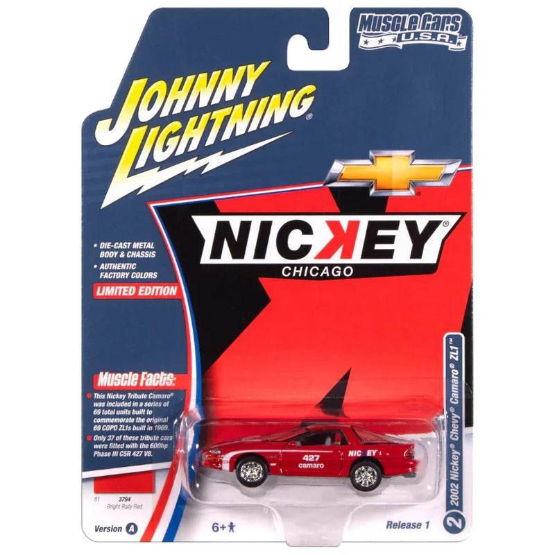 Nickey Chevy Camaro 427 ZL1, 1:64 Scale (Red) — image 2
