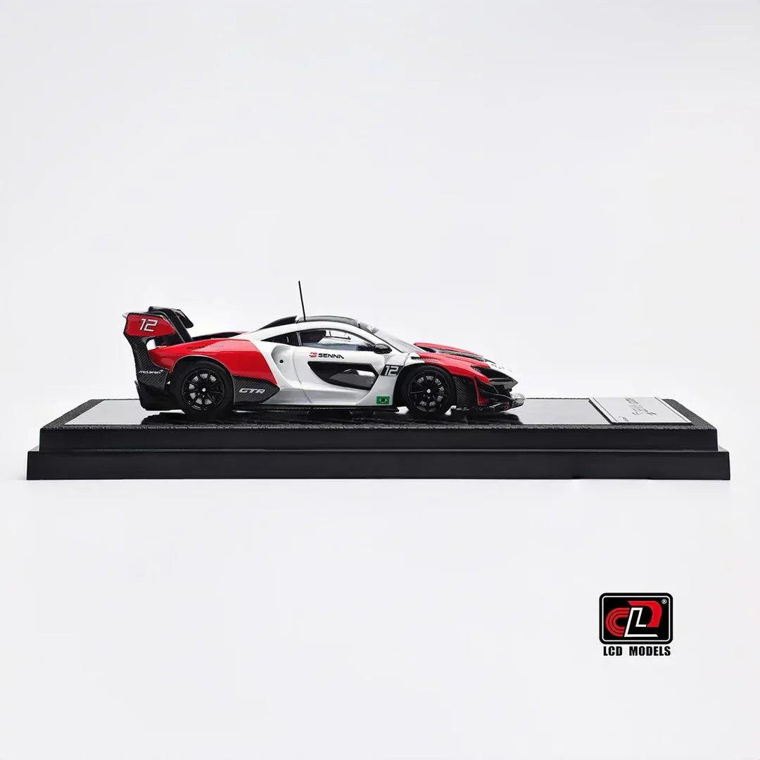 McLaren Senna GTR, 1:64 Scale (Red & white) — image 3