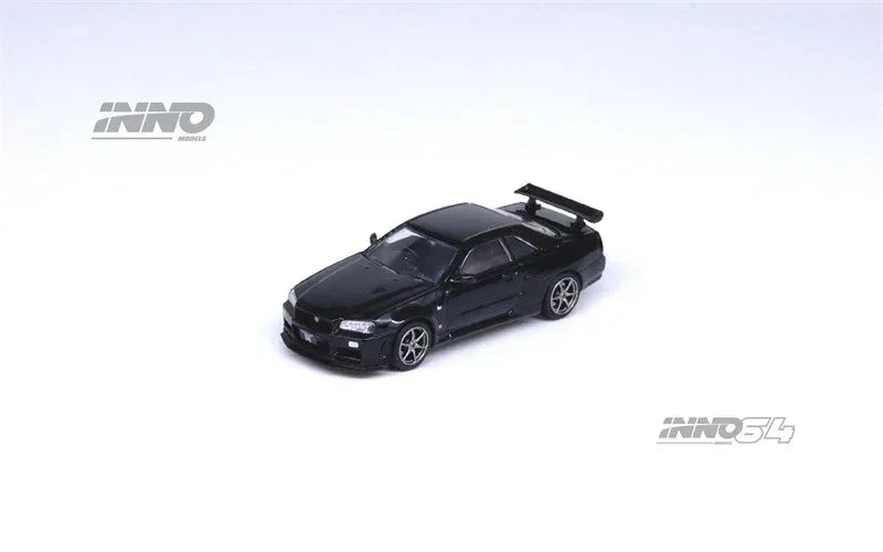 Nissan Skyline GT-R (R34) V-Spec II,1:64 Scale (Black) — image 1