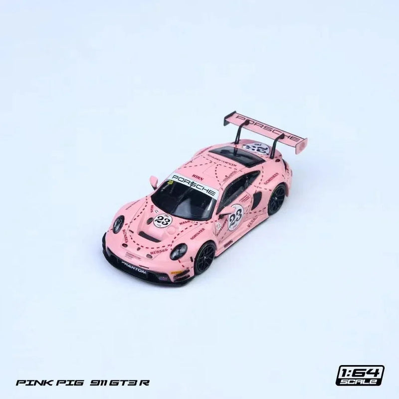 Porsche diecast Pink Pig 911 GT3 R (Limited to 999) #23, 1:64 Scale — image 1