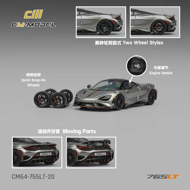 Mclaren 765LT, 1:64 Scale — image 1