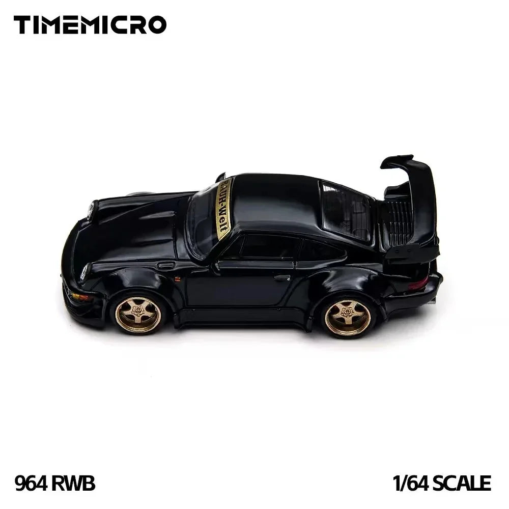 Porsche diecast RWB 964, 1:64 Scale (Black) — image 2