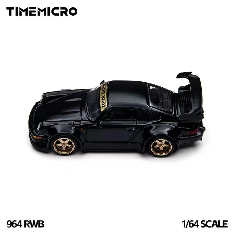 Porsche diecast RWB 964, 1:64 Scale (Black) — image 2